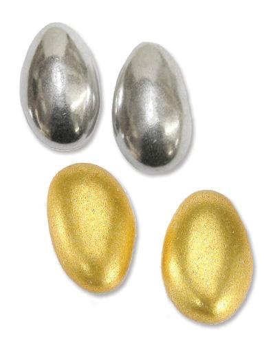 حلويات Month - Metallic silver and gold Jordan Almonds