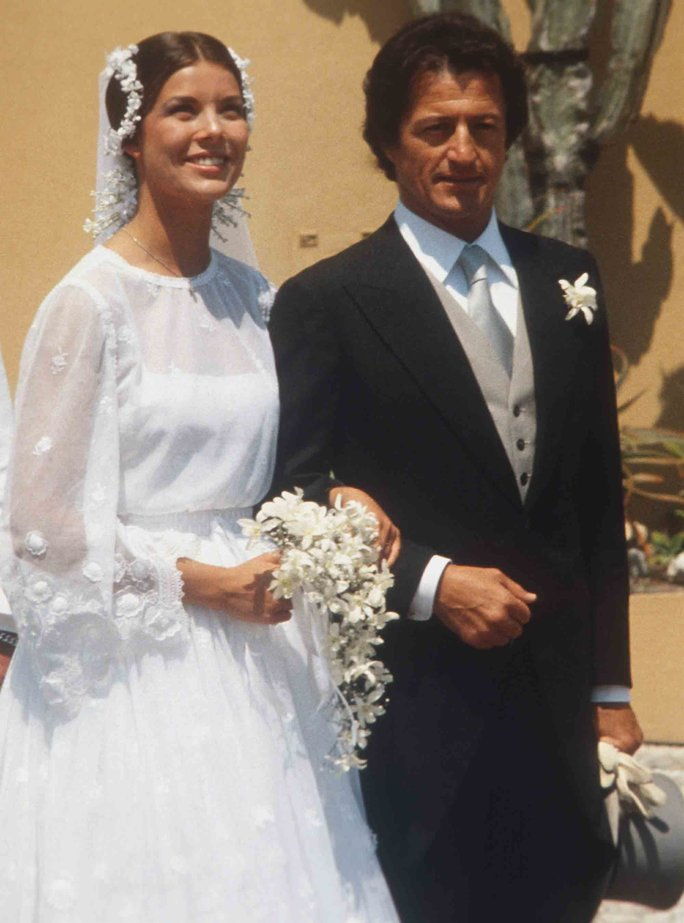 أميرة Caroline and Philippe Junot of Monaco 