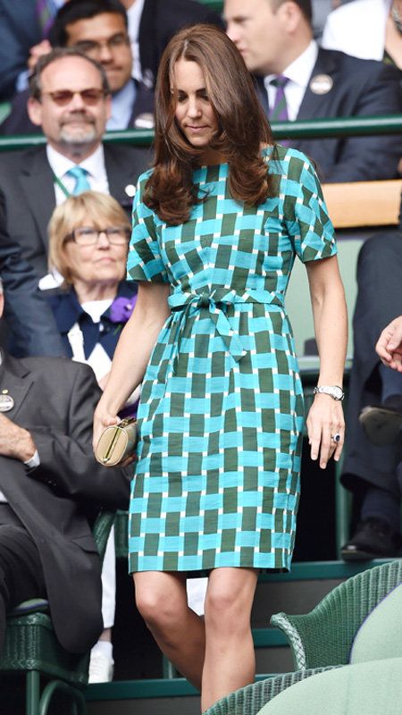 كيت Middleton Wimbledon dress