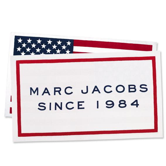 Дизајнер Beach Towel - Marc Jacobs Flag Towel