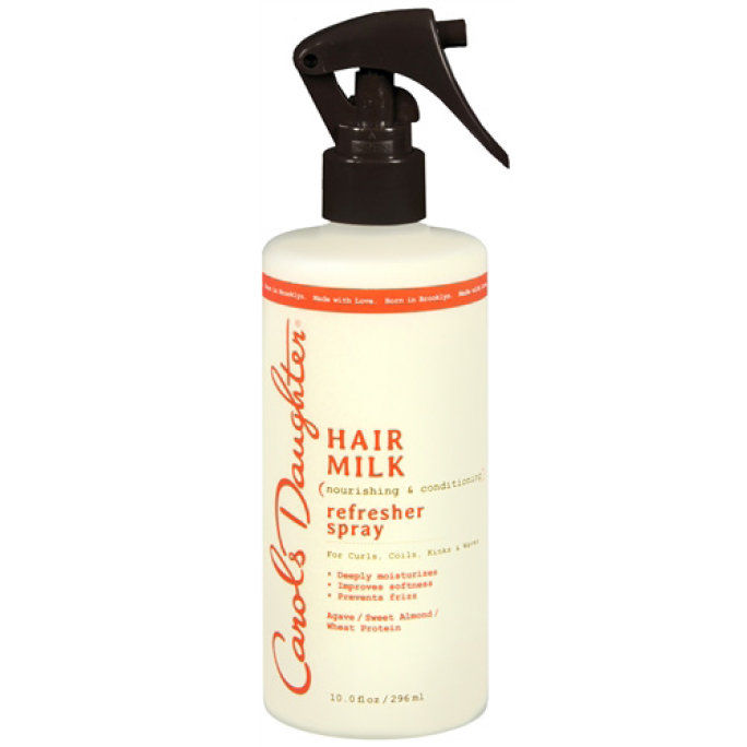 الأفضل For Curls And Waves: Carol's Daughter Hair Milk Refresher Spray 