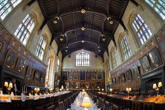 عظيم Hall in Christ Church, Oxford University 