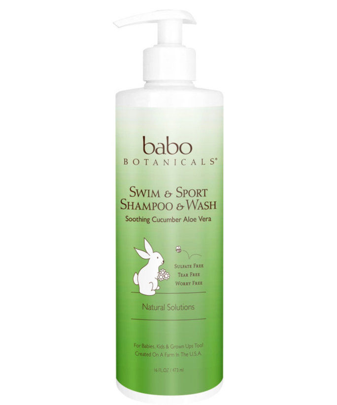 بابو Botanicals Swim & Sport Shampoo 