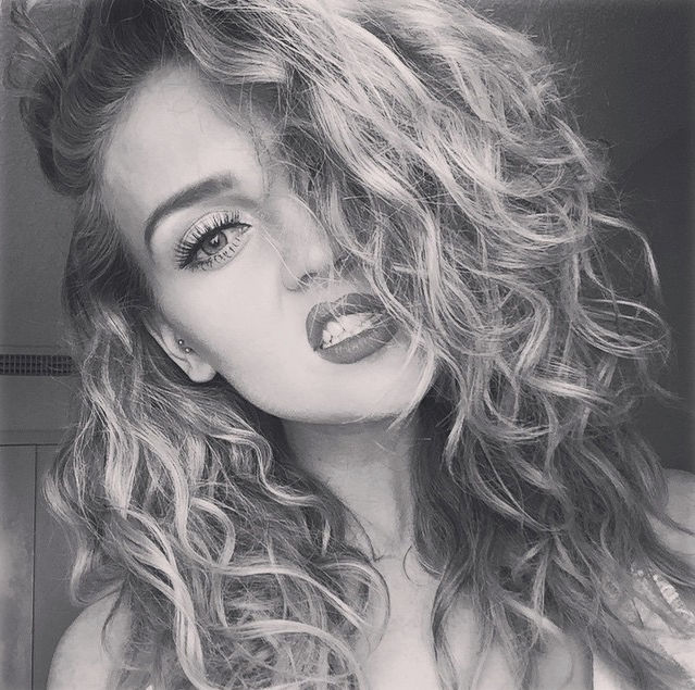 perrie edwards curls
