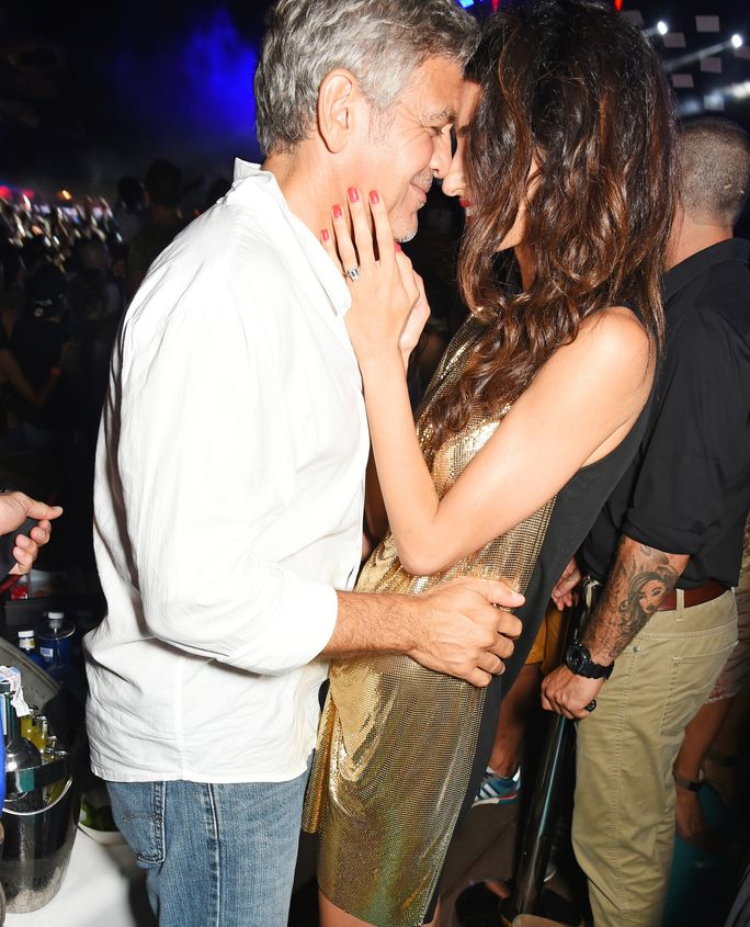 جورج Clooney, Rande Gerber And Mike Meldman Host Launch Of Casamigos Tequila Spain At Ushuaia Ibiza Beach Hotel