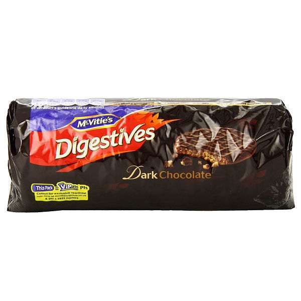 مكفيتي's Dark Chocolate Digestives