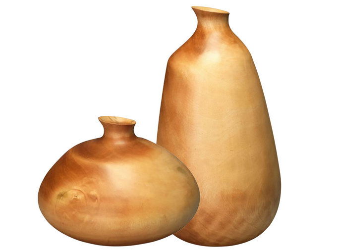 خشب Organic Vase 