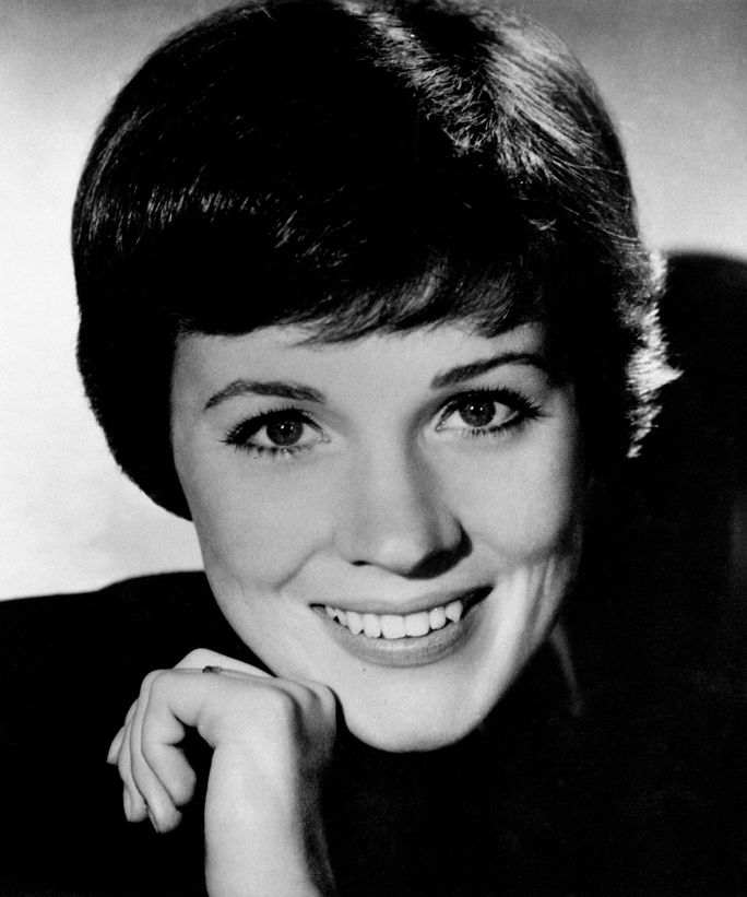 ا close up of Julie Andrews