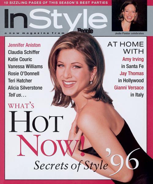 في الاسلوب Covers - January 1996, Jennifer Aniston