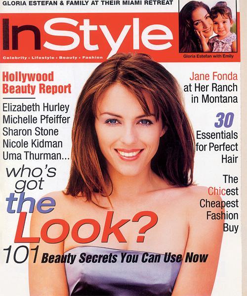 في الاسلوب Covers - October 1996, Elizabeth Hurley