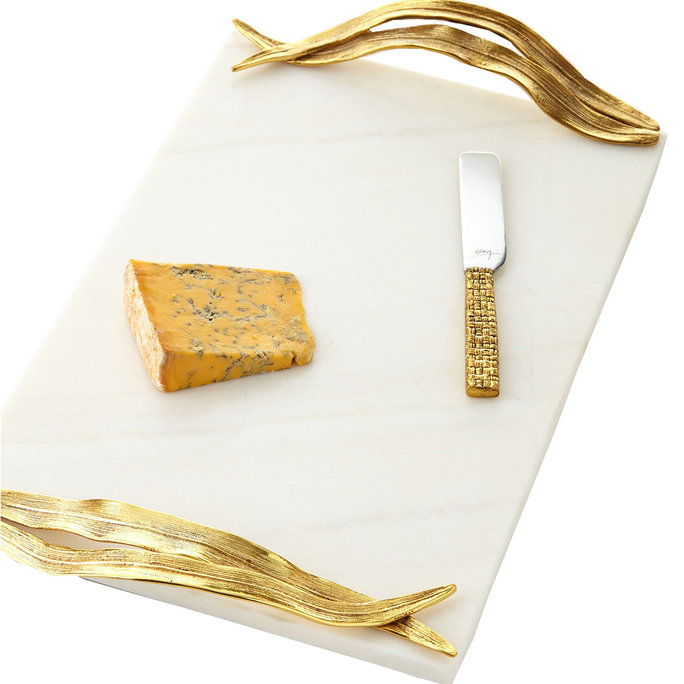 ميخائيل Aram Palm Cheese Board with Knife 
