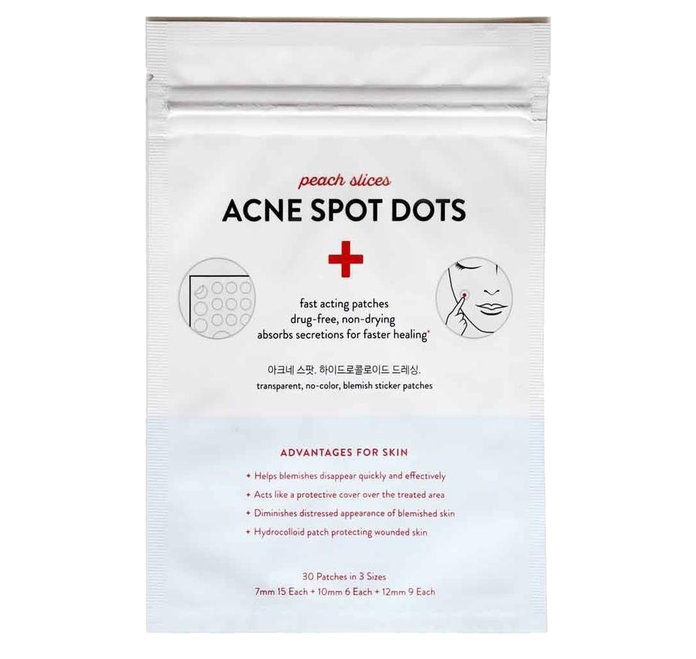 خوخ Slices Acne Spot Dots 