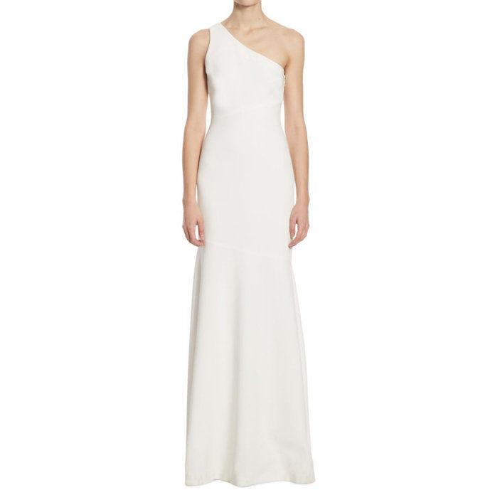 CINQ à Sept Dulcina One-Shoulder Gown 