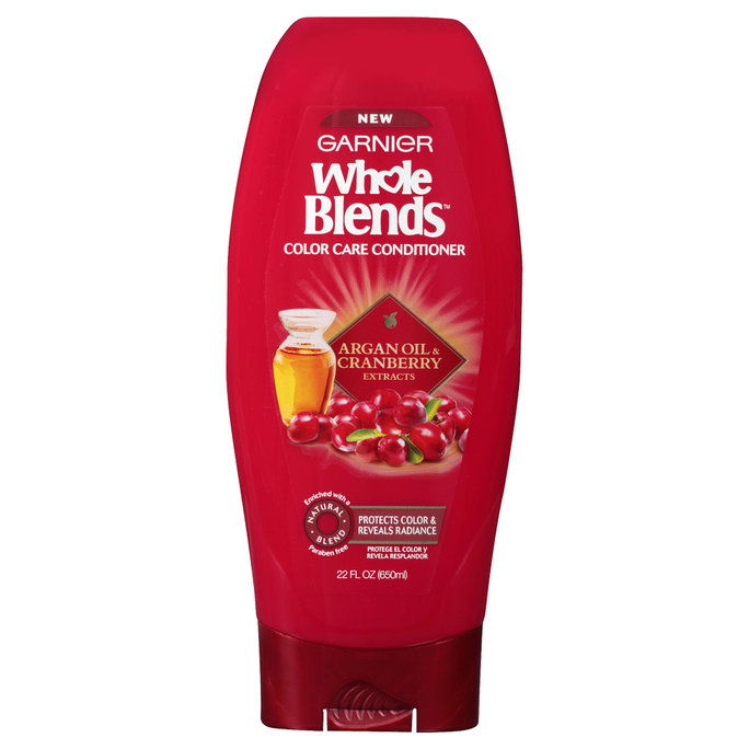 غارنييه Whole Blends Argan Oil & Cranberry Extracts Color Care Conditioner 