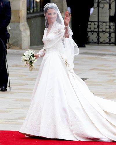 كيت Middleton Wedding Dress - Alexander McQueen