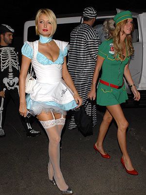 Париз Hilton, Nicky Hilton, Halloween