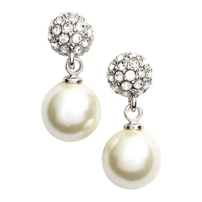 كرة نارية Imitation Pearl Drop Earrings 