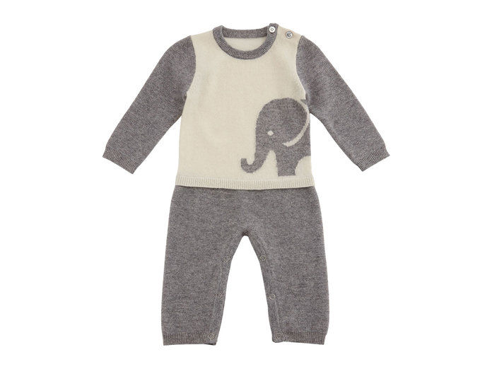 صوفيا Cashmere Two Piece Baby Set 