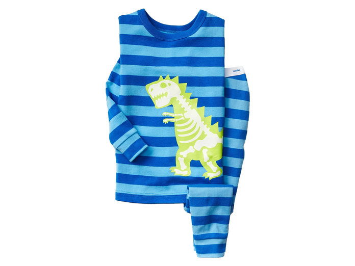 الفارق Glow-in-the Dark Dinosaur PJs 