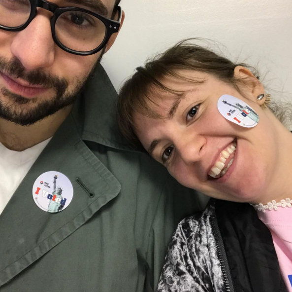 LENA DUNHAM AND JACK ANTONOFF 