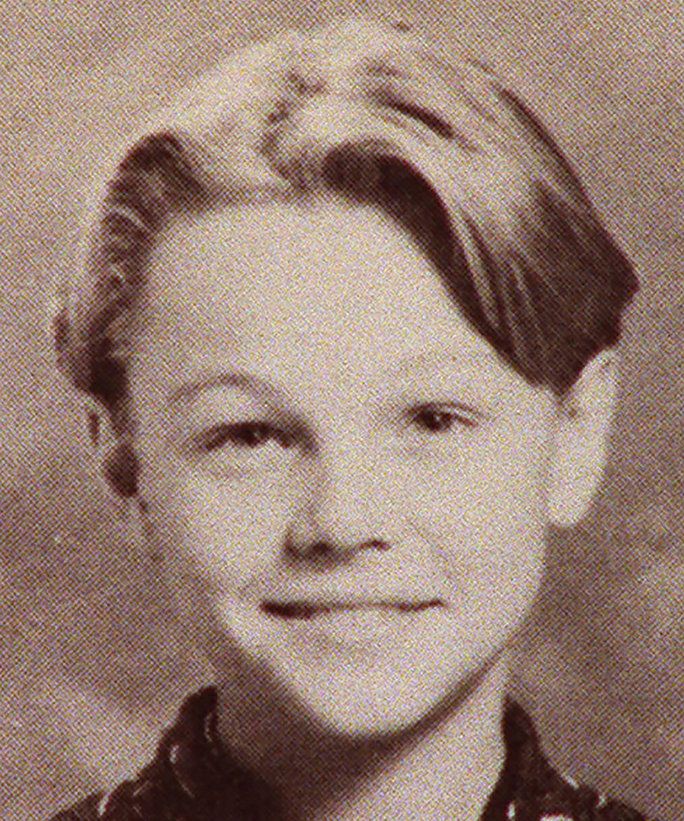 هو was once an adorable kid himself. 