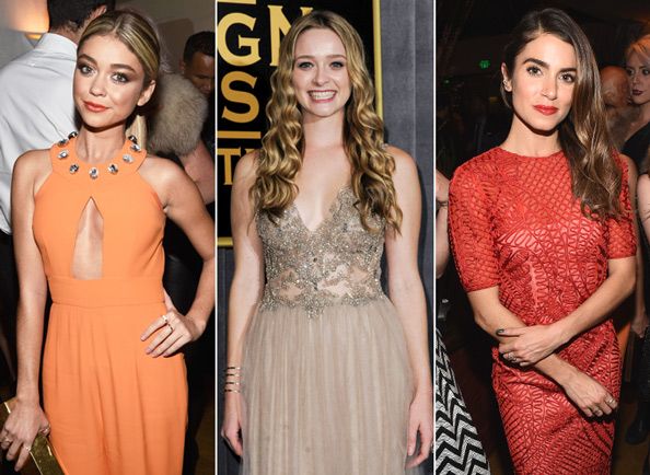 ساره Hyland, Greer Grammer, Nikki Reed at Miss Golden Globe 2015