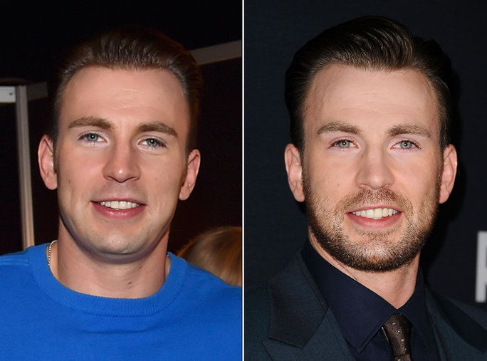 لحية or No Beard - Chris Evans