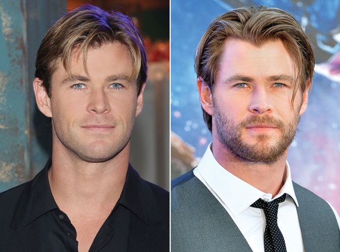 لحية or No Beard - Chris Hemsworth