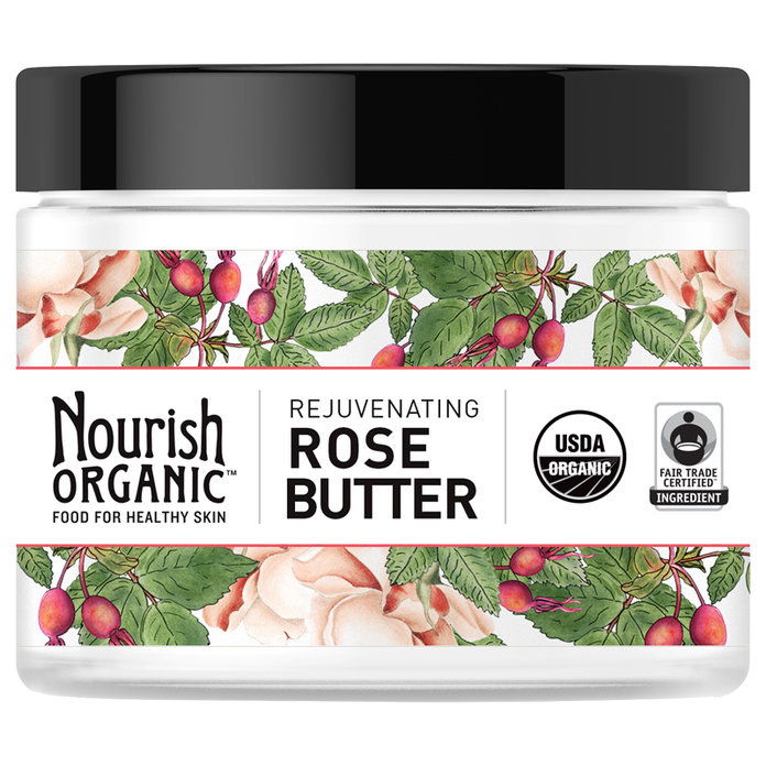 الاتحاد الافريقي Natural: Nourish Organic Rejuvenating Rose Butter 