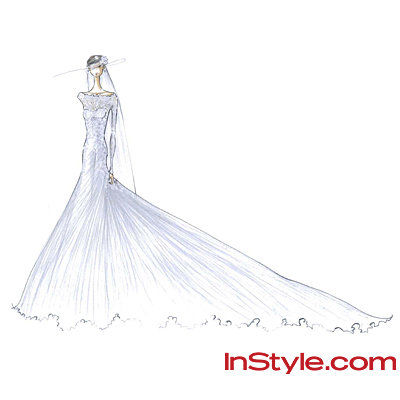 موضه Designers Sketch Kate Middleton's Wedding Dress - Pamella Roland