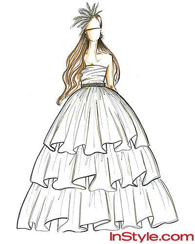 موضه Designers Sketch Kate Middleton's Wedding Dress - Shoshanna