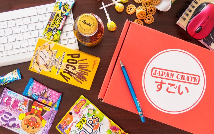 اليابان Crate candy subscription box