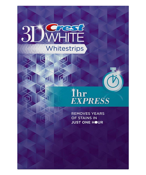 гребен 3D White 3d Whitestrips 1 Hour Express 