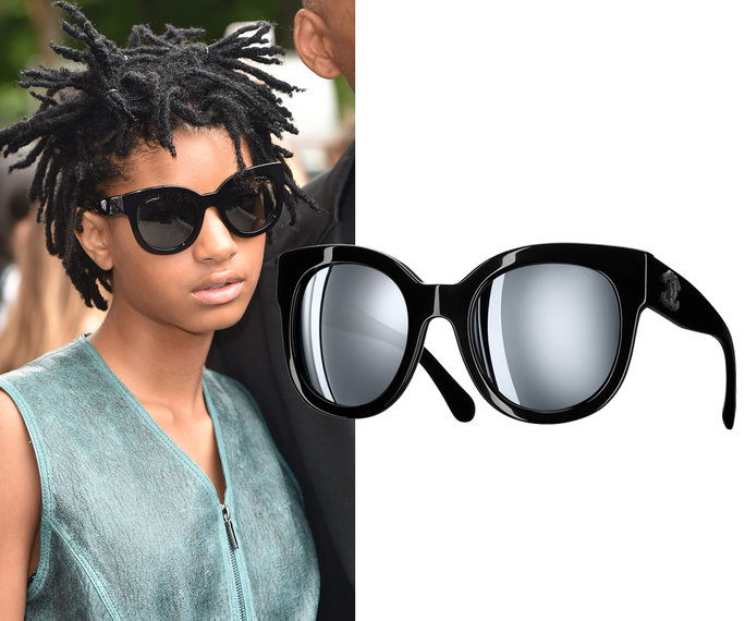 صفصاف Smith in Chanel sunglasses 