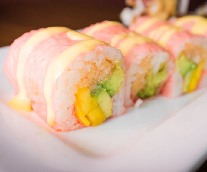 فراشة Sushi Roll 
