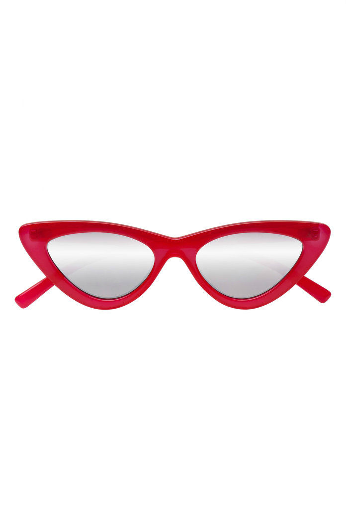 آدم Selman x Le Specs Luxe Last Lolita Cat Eye Sunglasses 