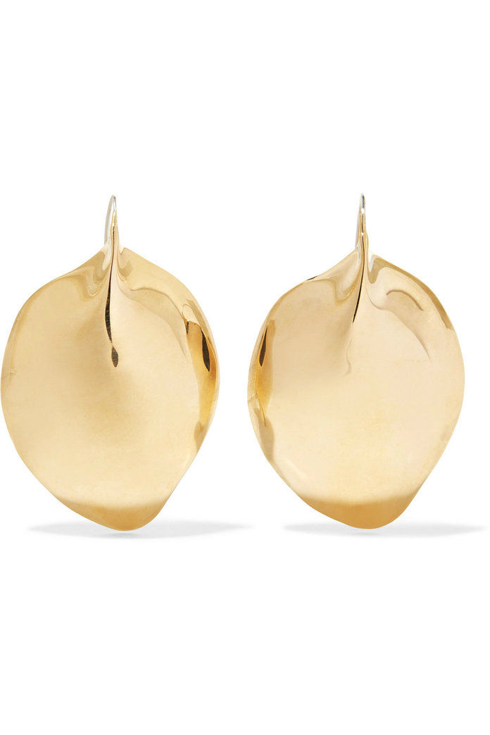 Оминеца gold-tone earrings