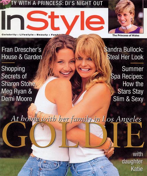 في الاسلوب Covers - August 1996, Goldie Hawn and Kate Hudson