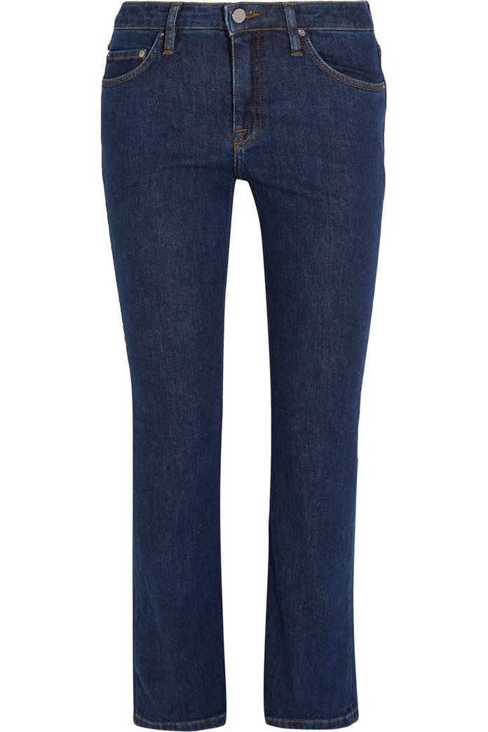 الإطار Le Skinny de Jeanne mid-rise jeans