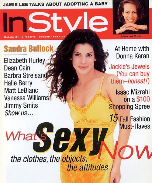 في الاسلوب Covers - September 1996, Sandra Bullock