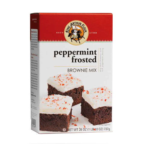 ملك Arthur Flour Peppermint Frosted Brownie Mix
