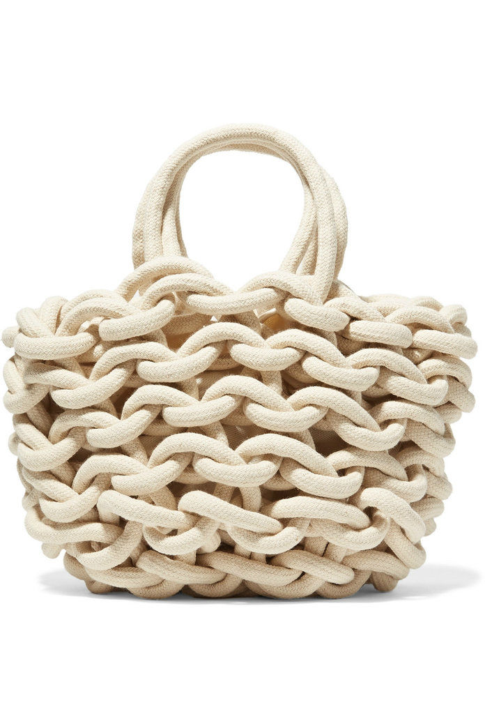 Широко Cotton Woven Tote Bag 