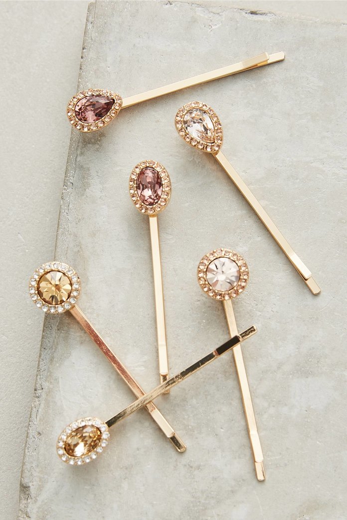 جوهرة STONE BOBBY PINS 