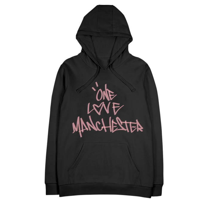 الكتابة على الجدران ONE LOVE MCR HOODIE