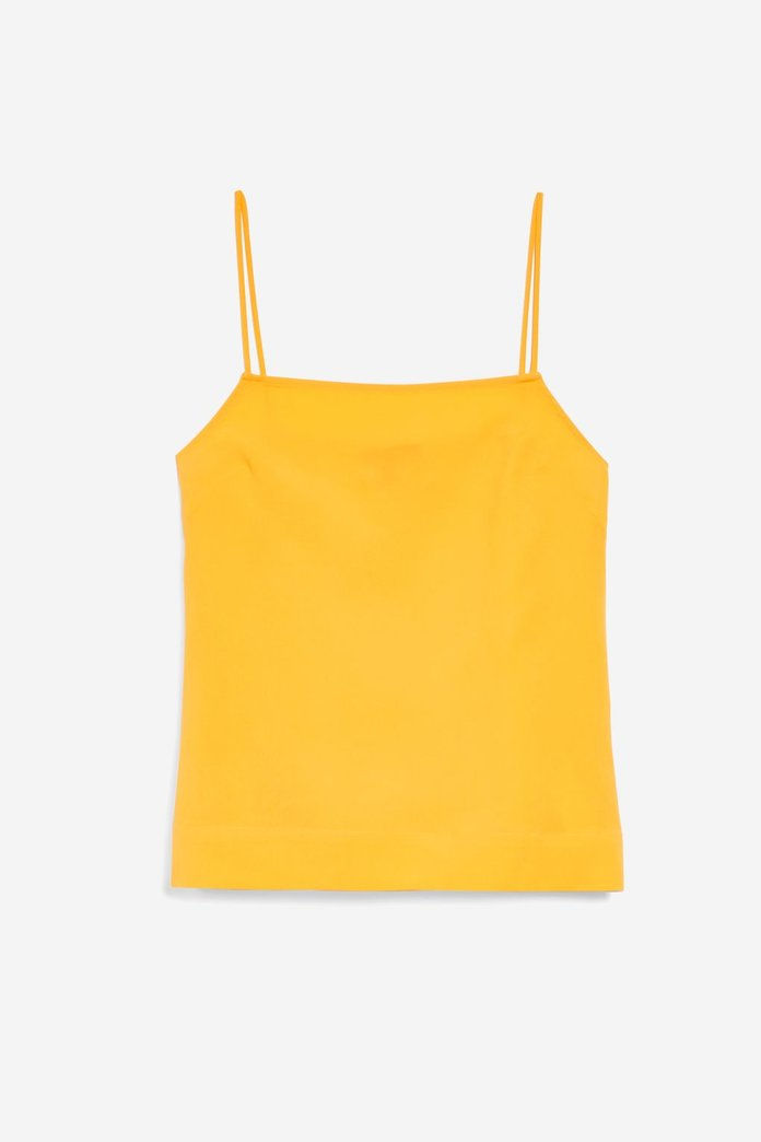 Жута Square Neck Cami