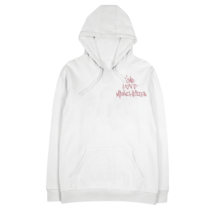 الكتابة على الجدران ONE LOVE MCR HOODIE