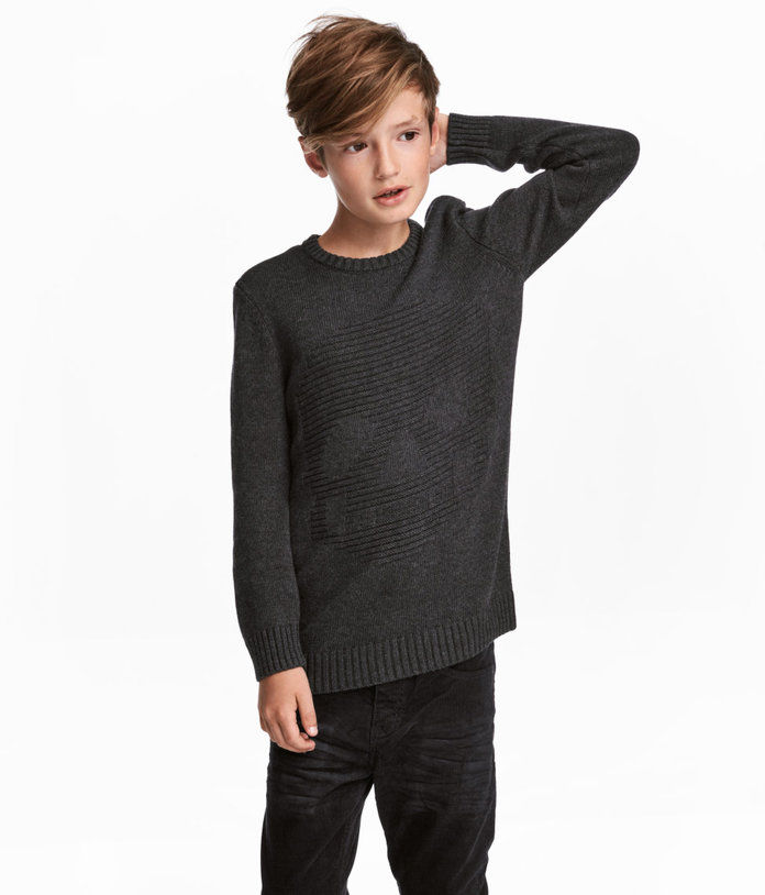 H & M Jacquard-knit Sweater