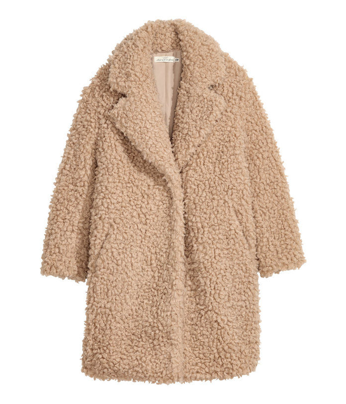 H & M Faux Fur Coat