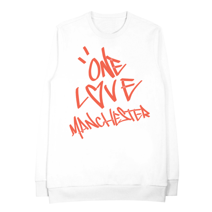 الكتابة على الجدران ONE LOVE MCR CREW NECK