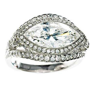 تيفاني & Co. marquise-cut diamond ring